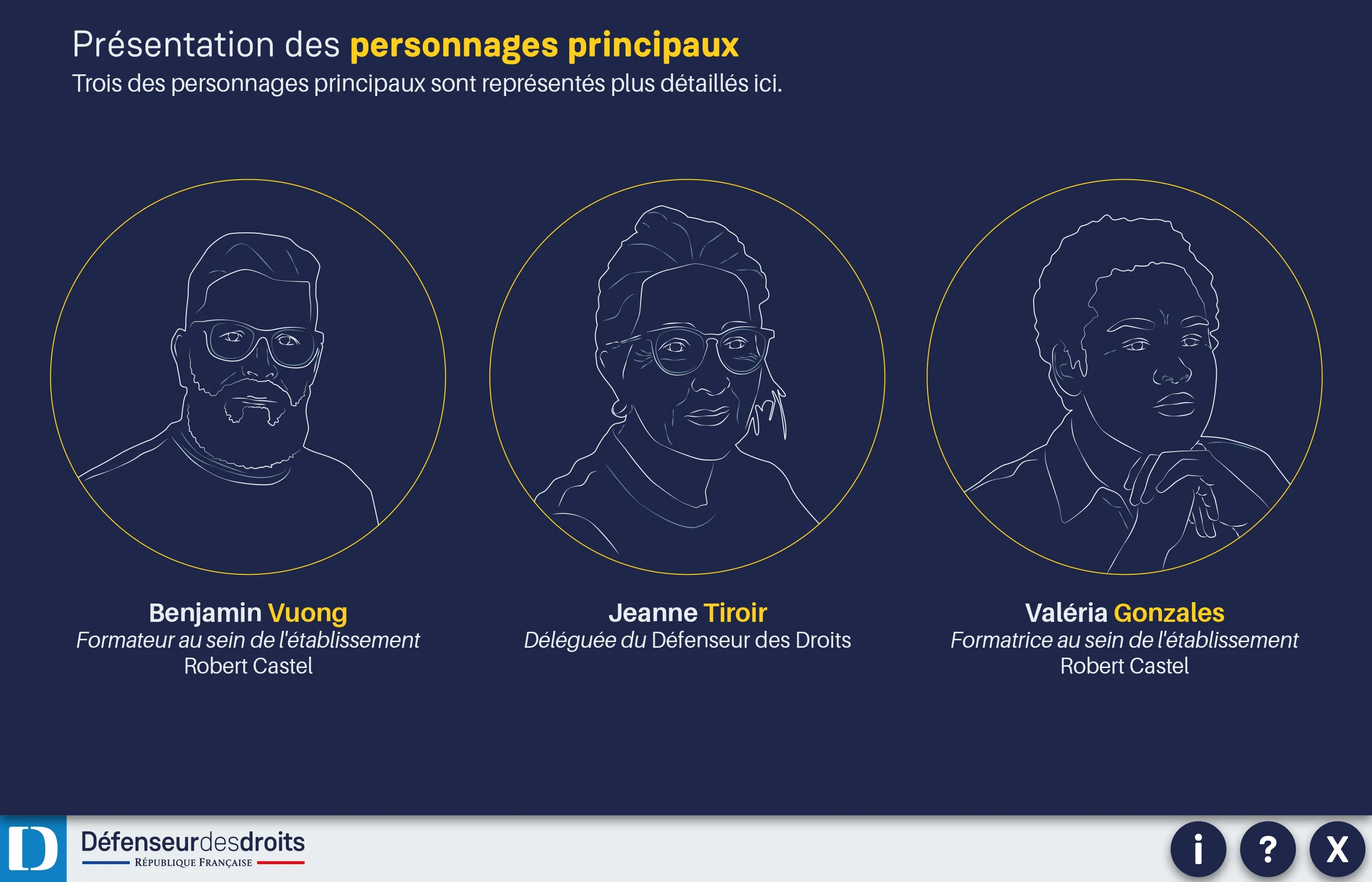Défenseur des Droits — Charte graphique, planche 2