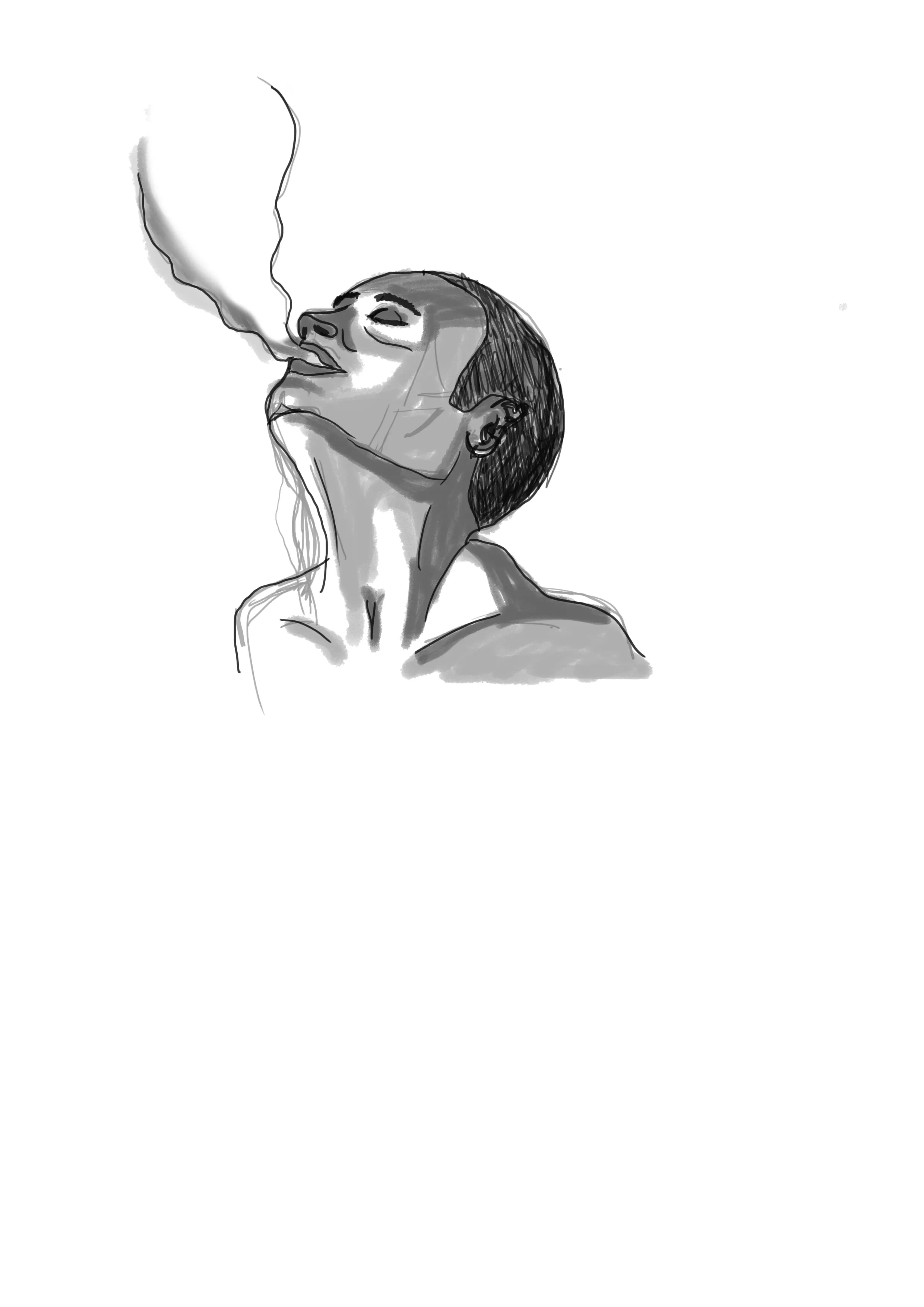 Colère — Cloud through mouth