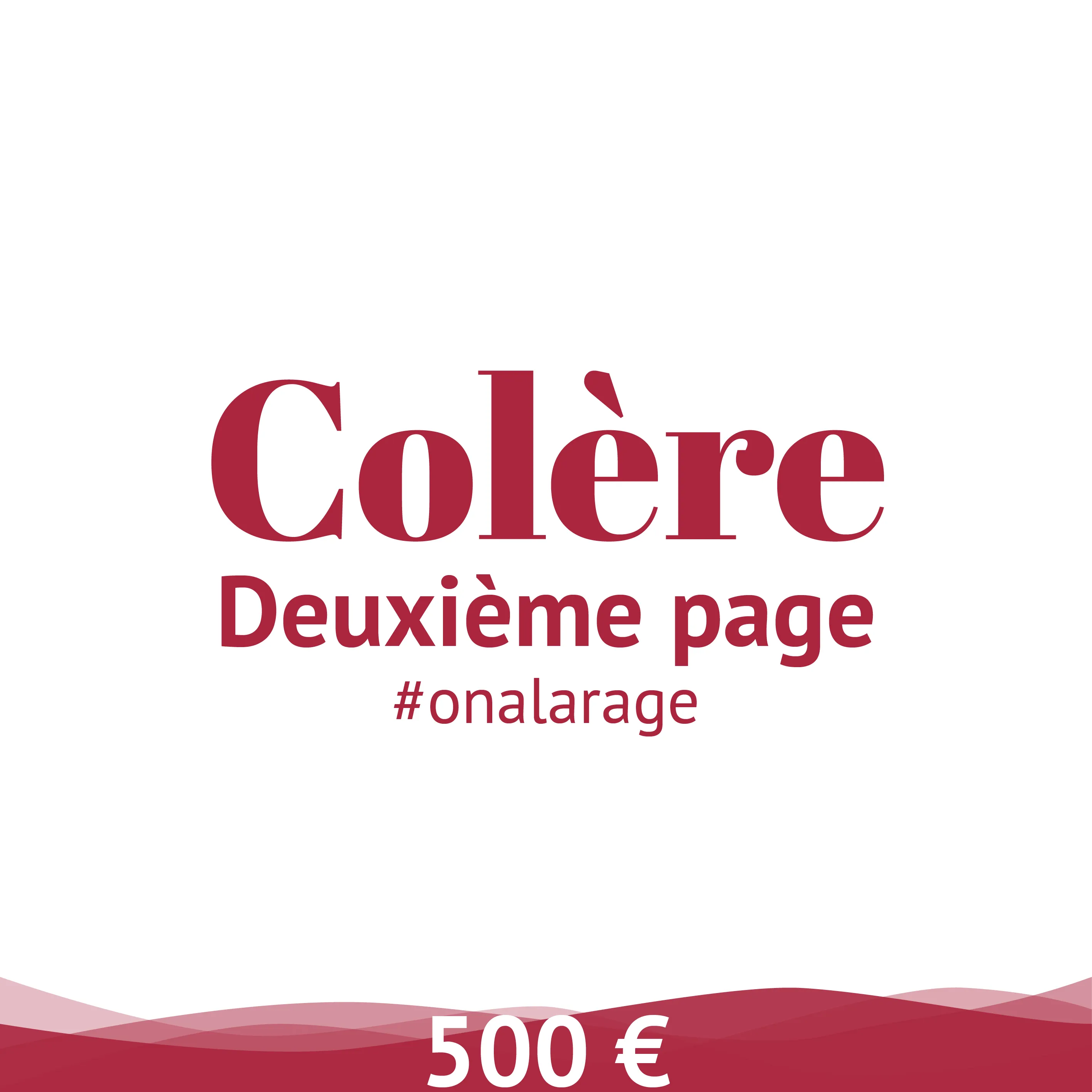 Deuxième Page — Jauge 1
