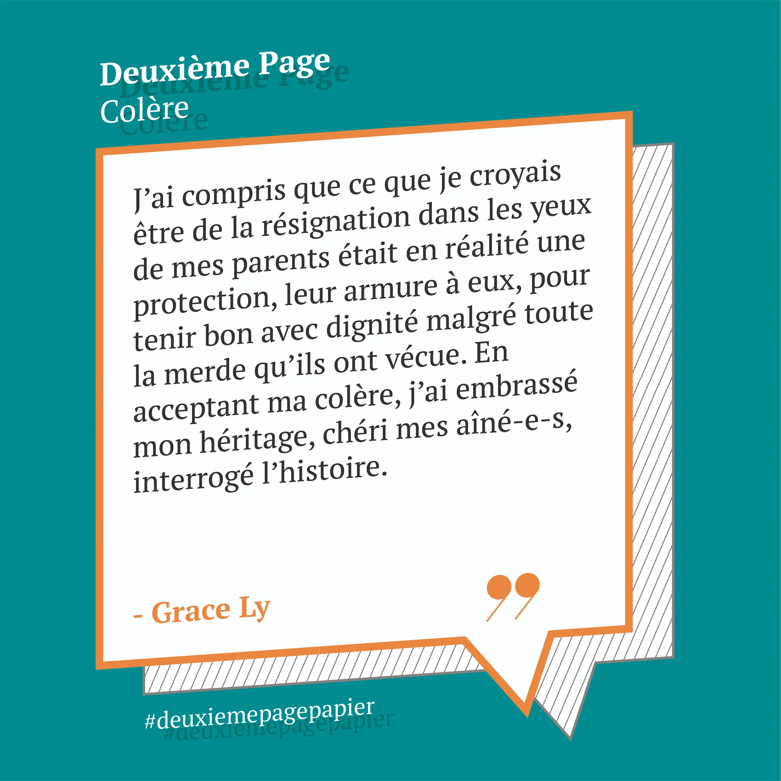 Deuxième Page — Citations 2